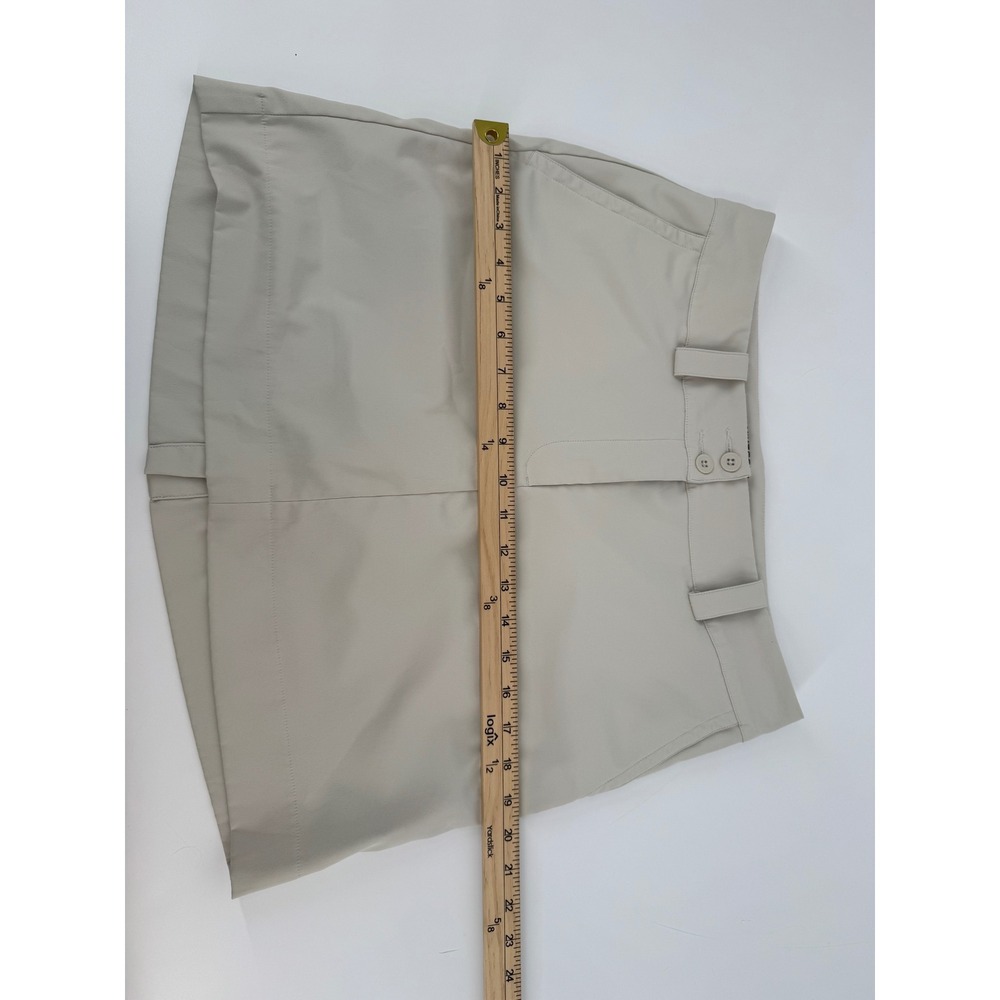 Nike Golf Tour Performance Dri-FIT Skort Tan Beige Women Size 6 Activewear - Picture 8 of 14
